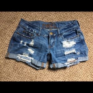 Rue 21 low rise jean shorts